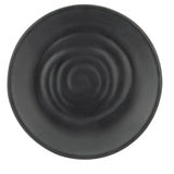 Round Medium Plate 9″ Matt Black