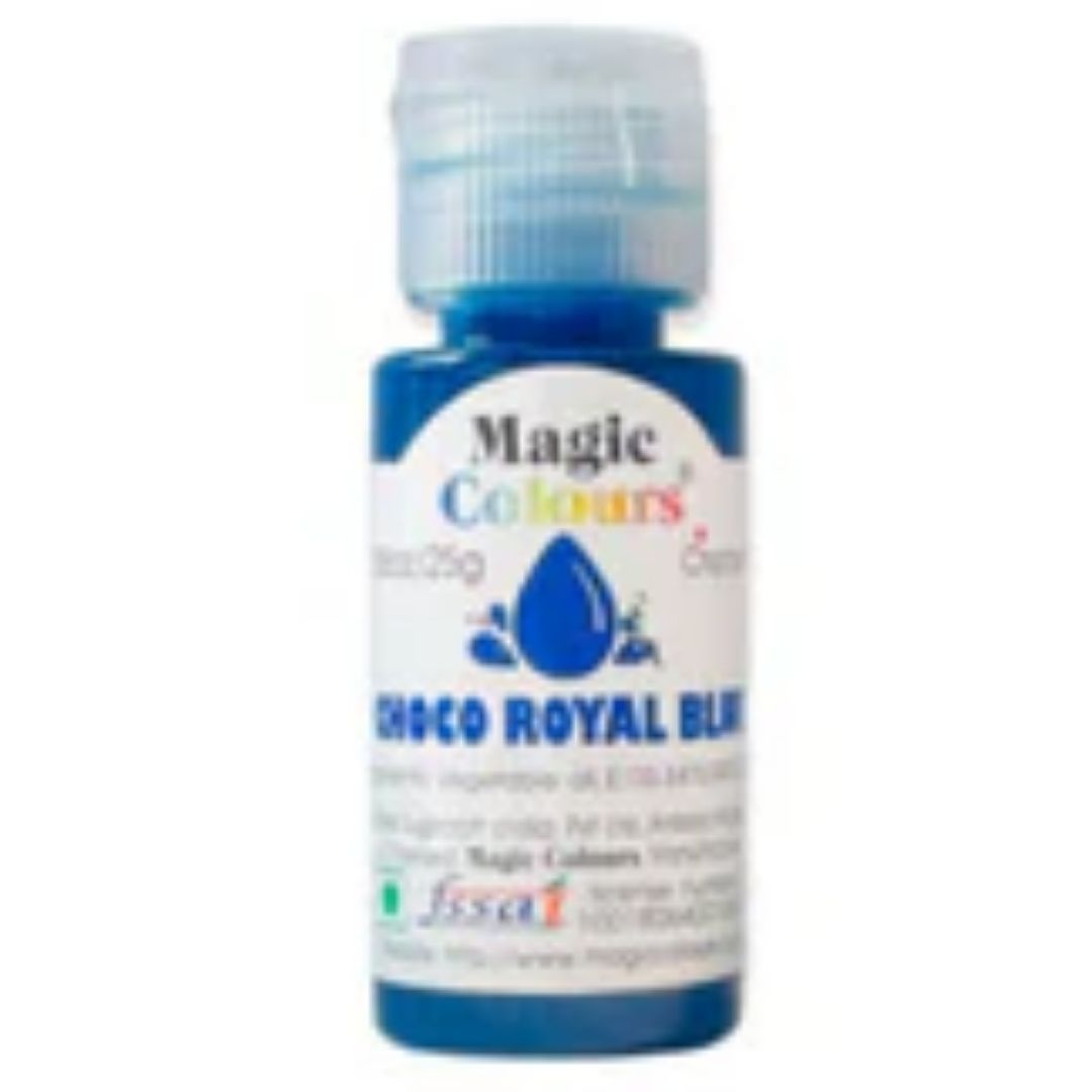 Royal Blue Choco Mini Gels Candy Food Magic Colours