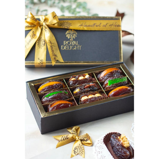 Royal Delight - Stuffed Large Medjoul Dates (9 pc)