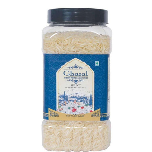 Royal Indian White Basmati Rice 1Kg Ghazal