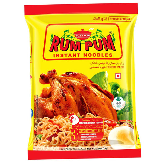 RumPum Instant Chicken Noodles Asian