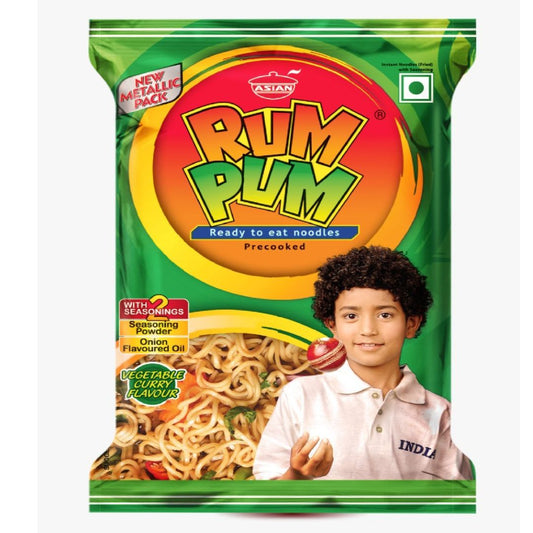 Rum Pum Veg Curry Brown Noodles Asian