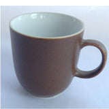 Rustic Brown Round Coffee Mug D- 3.5” x H- 4” ArtEvo