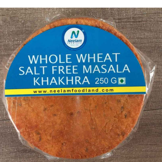 SALT FREE MASALA KHAKHRA 250 GM NEELAM