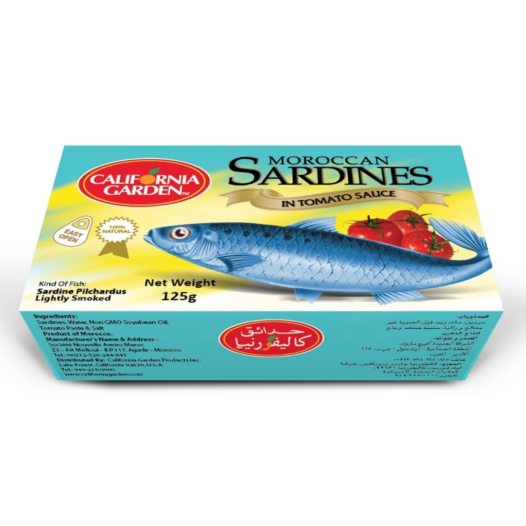 SARDINES IN TOMATO SAUCE California Garden