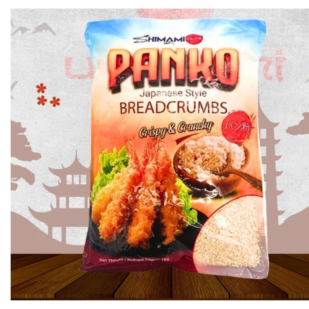 SHIMAMI PANKO BREAD CRUMBS 1KG OISHII