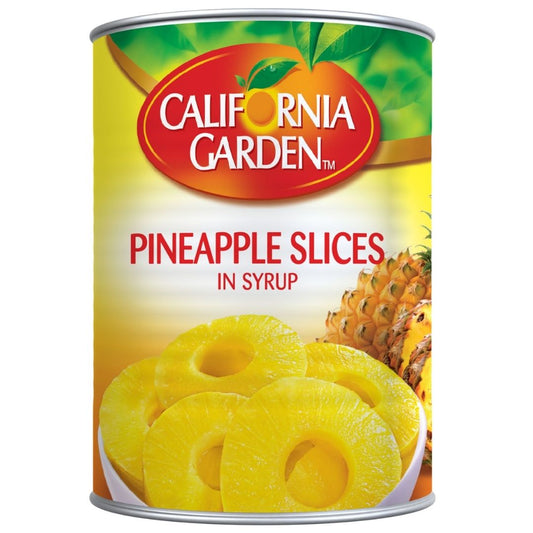 SLICED PINEAPPLE WITH SYRUP California Garden