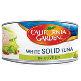 SOLID WHITE TUNA IN OLIVE OIL California Garden