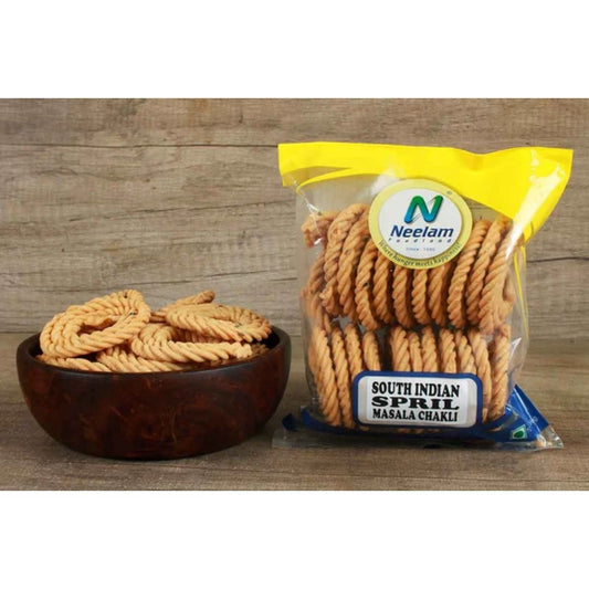 SOUTH INDIAN SPRIL MASALA CHAKLI 200G NEELAM