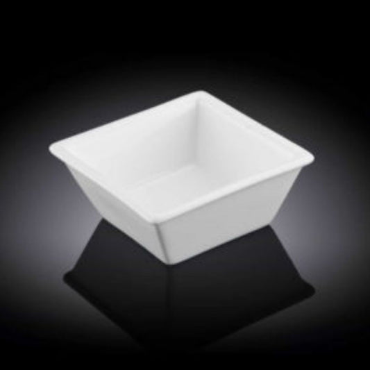 SQUARE DISH 3.75″ X 3.75″X1.5” _ 9.5 X 9.5 X 4 CM 5 FL OZ _ 150 ML Wilmax WL