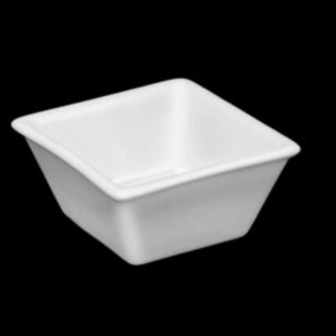 SQUARE DISH 3″ X 3″ X 1.25” _ 7.5 X 7.5 X 3.5 CM 3 FL OZ _ 90 ML Wilmax WL