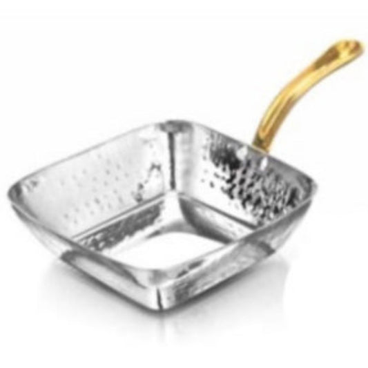 SQUARE PAN – BRASS HANDLE # 1 400ml De Stellar