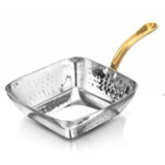 SQUARE PAN – BRASS HANDLE # 2 600ml De Stellar