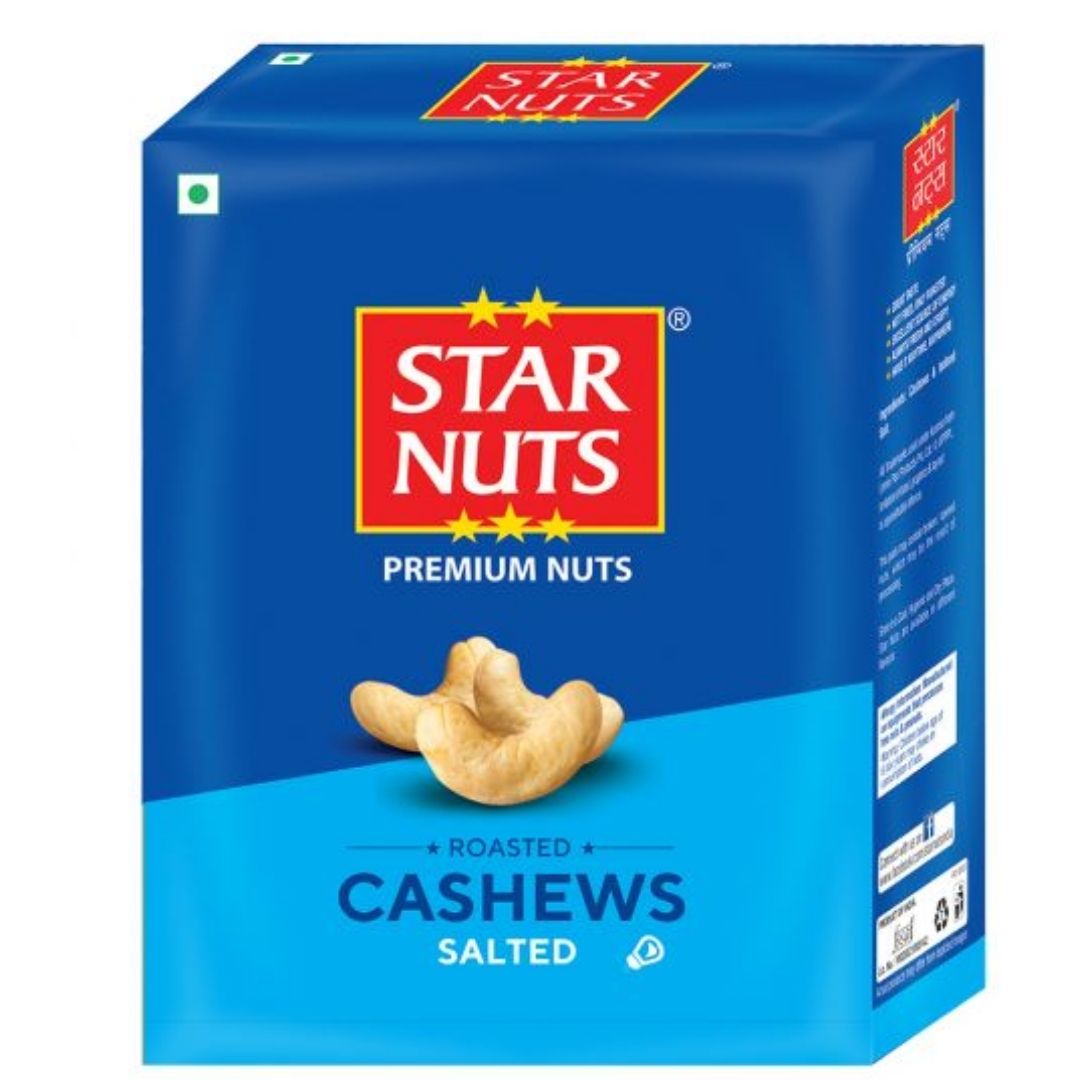 STARNUTS ROASTED CASHEWS SALTED 170g URMIN