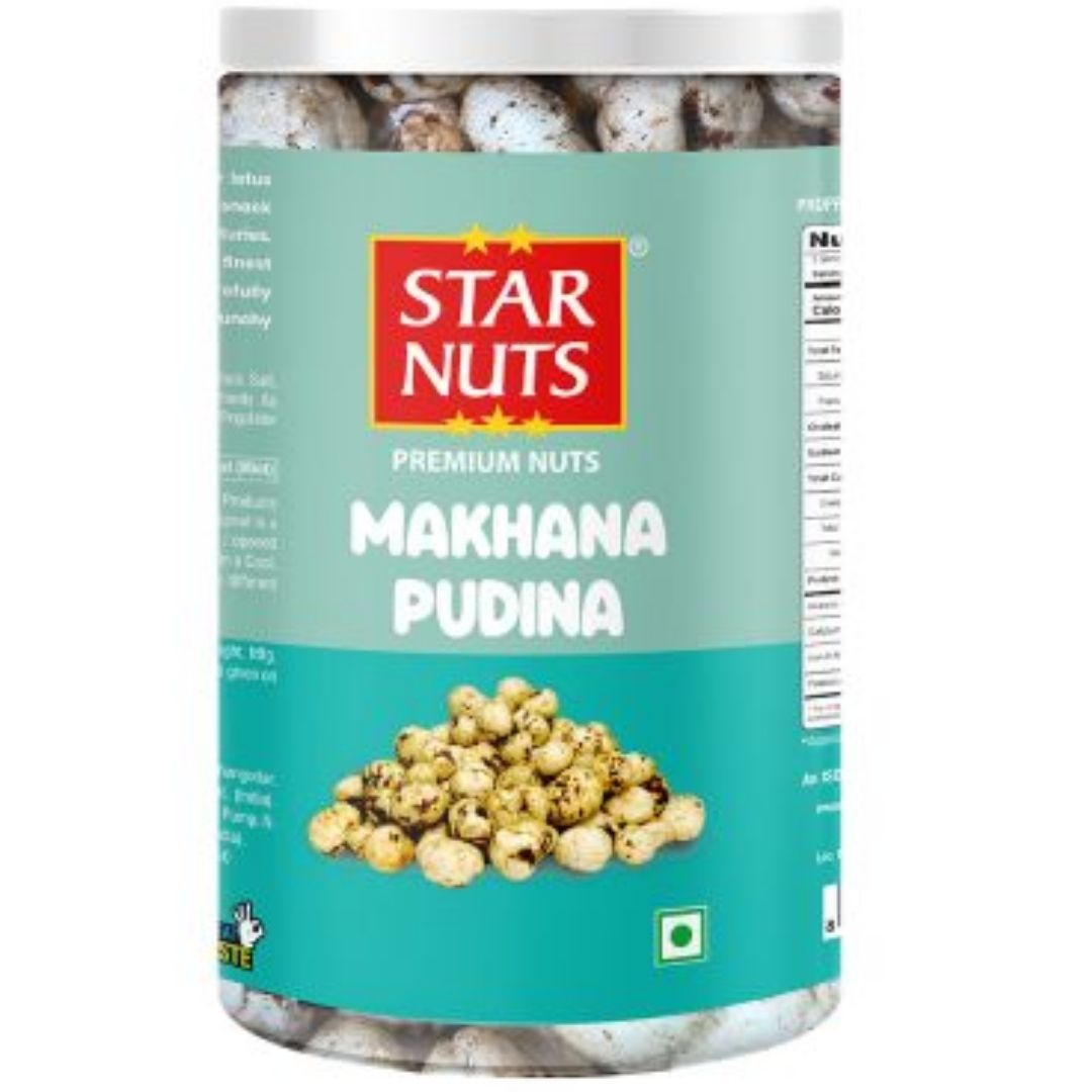 STARNUTS Roasted Makhana Pudina 60g URMIN