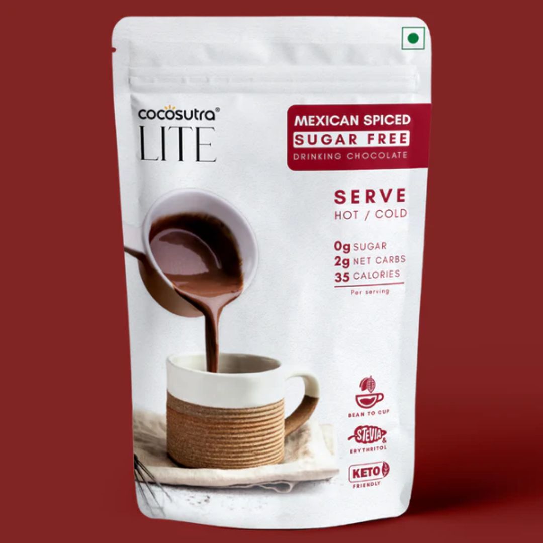 SUGAR FREE Drinking Chocolate Mix - Mexican Spiced 200g