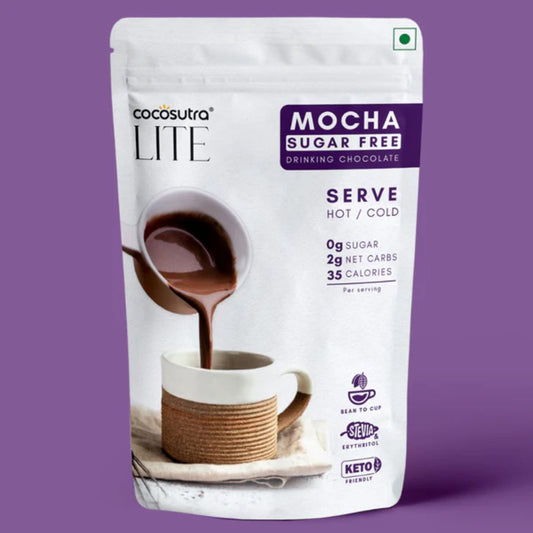 SUGAR FREE Drinking Chocolate Mix - Mocha 200g