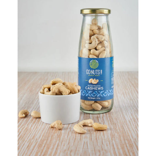 Salted Cashews 225gm Go Nuts