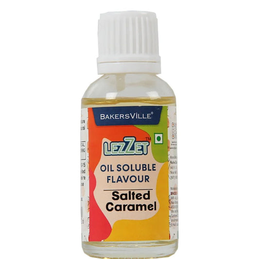 Salted aramel  Lezzet Oil Soluble Flavour 30ml Bakersville