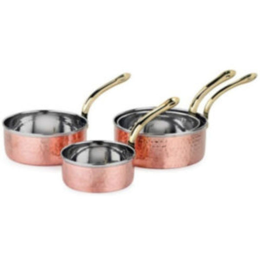 Sauce Pan Brass Handle No. 1 (350ml) La Coppera