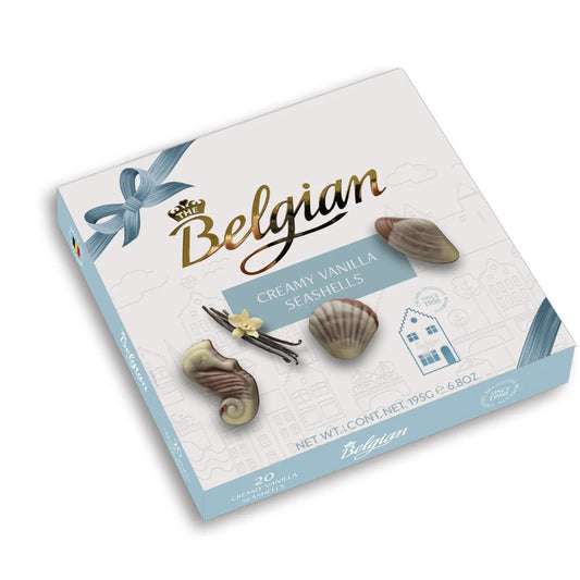 Seashells Vanilla Cream 195g The Belgian