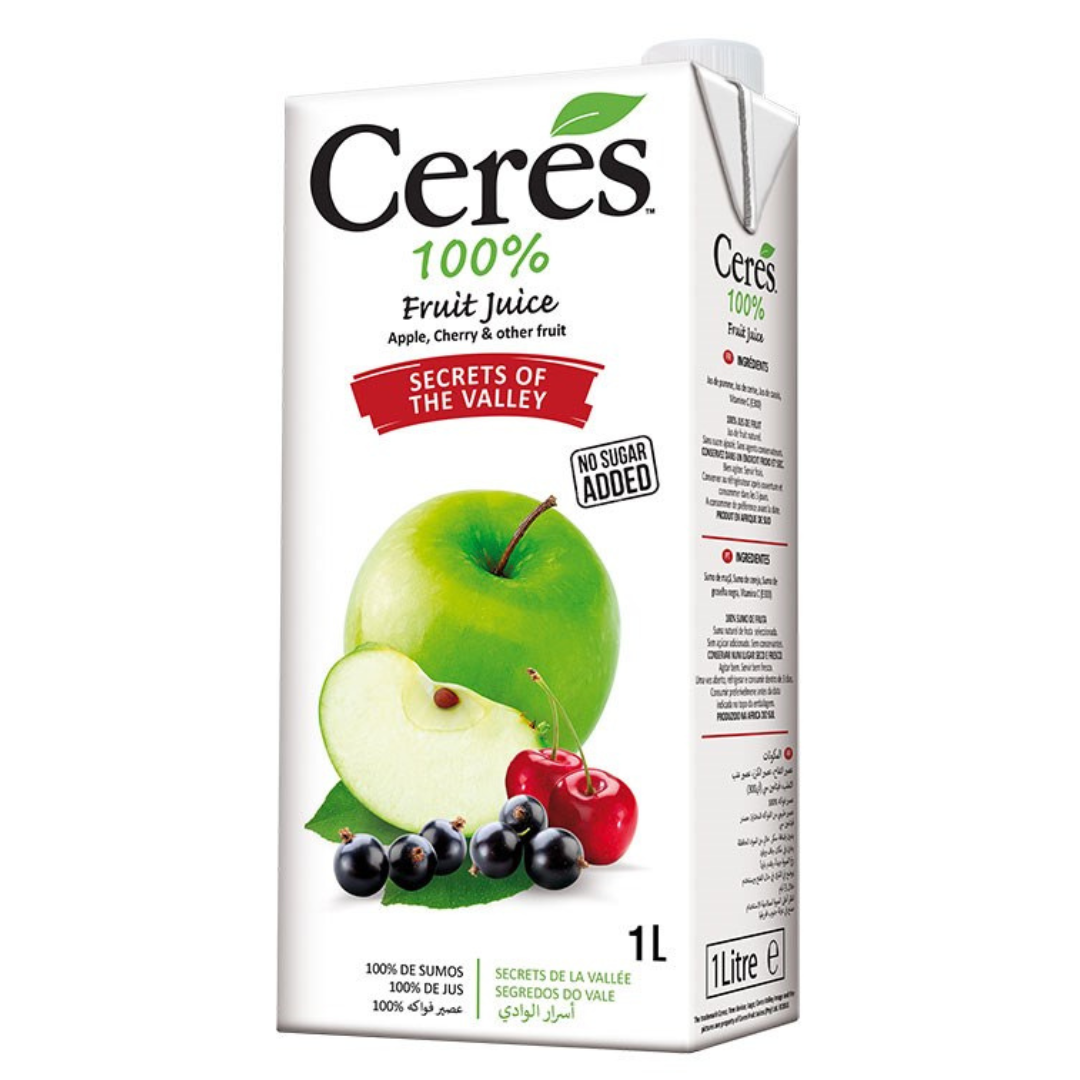 Secrets Of Valley Fruit Juice 1 Ltr Ceres