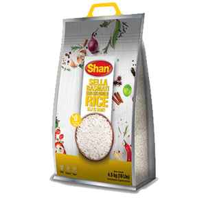 Sella Basmati Rice 4.5kg Shan