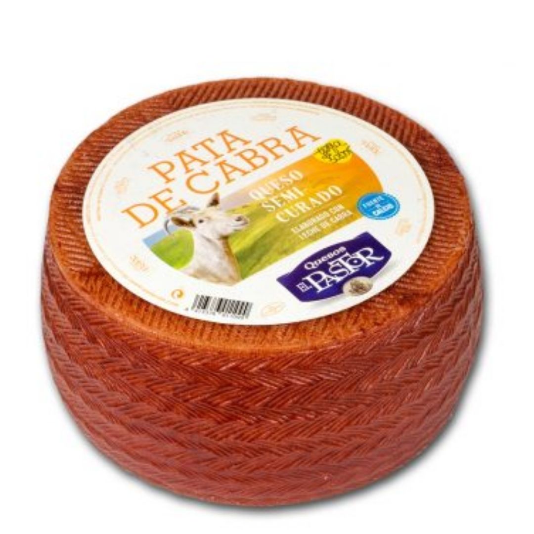 Semicurado Goat Cheese Goat Leg 3kg Quesos Elpastor