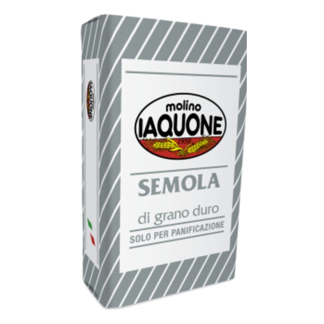 Semola di Grano Duro 25kg Molino Iaquone