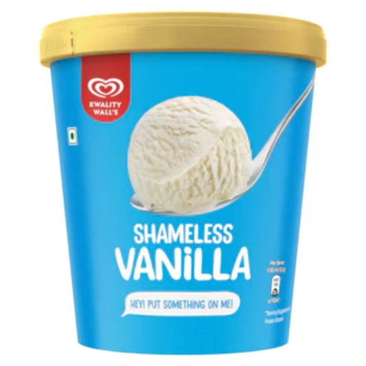 Shameless Vanilla 700ml Kwality Walls