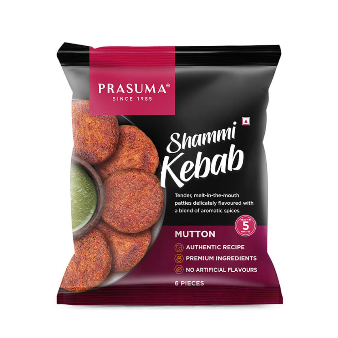Shammi Kabab Mutton 500 Gm Prasuma