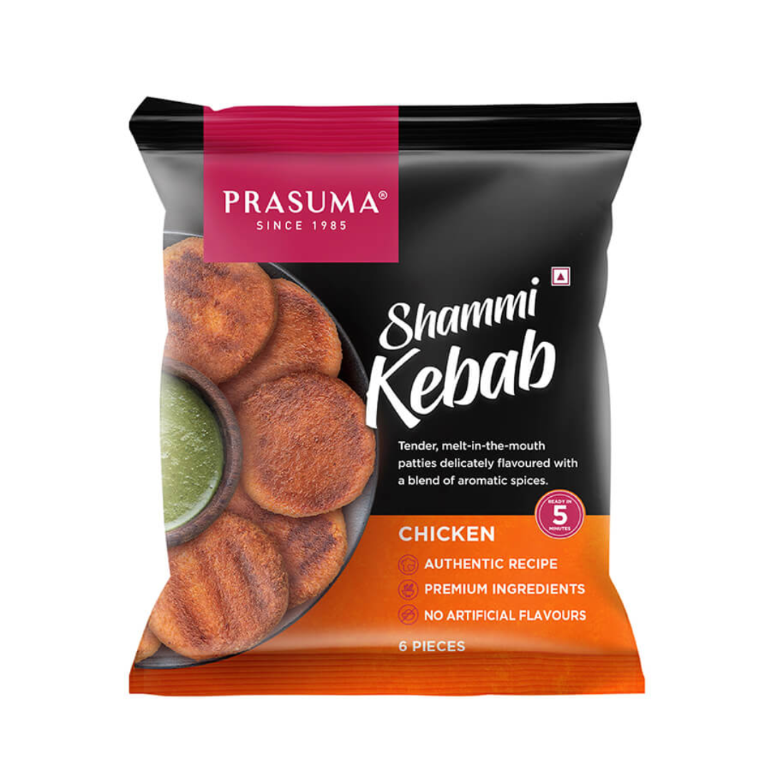 Shammi Kabab Chicken 500 Gm Prasuma