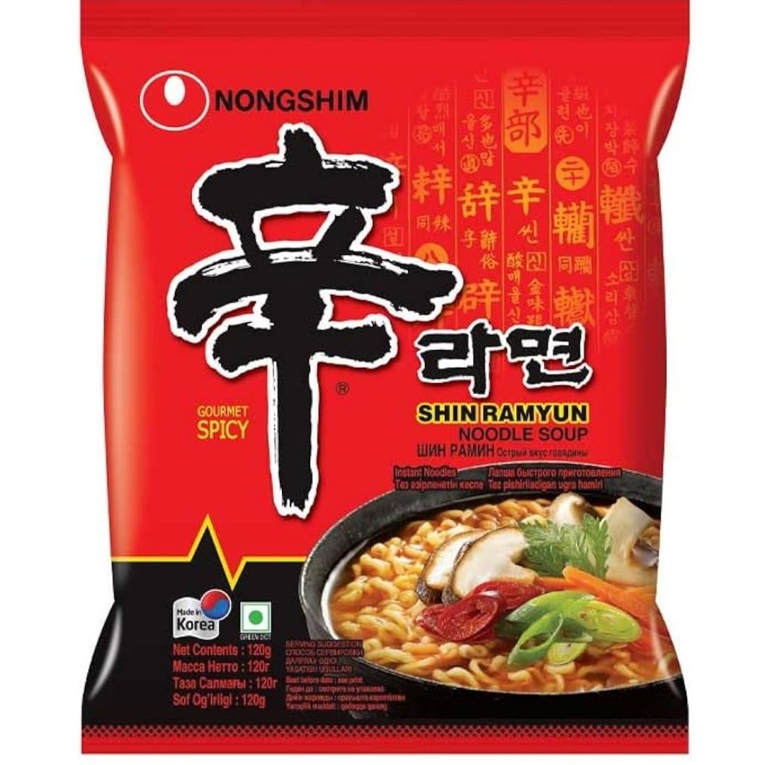 Shin Ramyun Spicy Instant Noodles 120g Nongshim