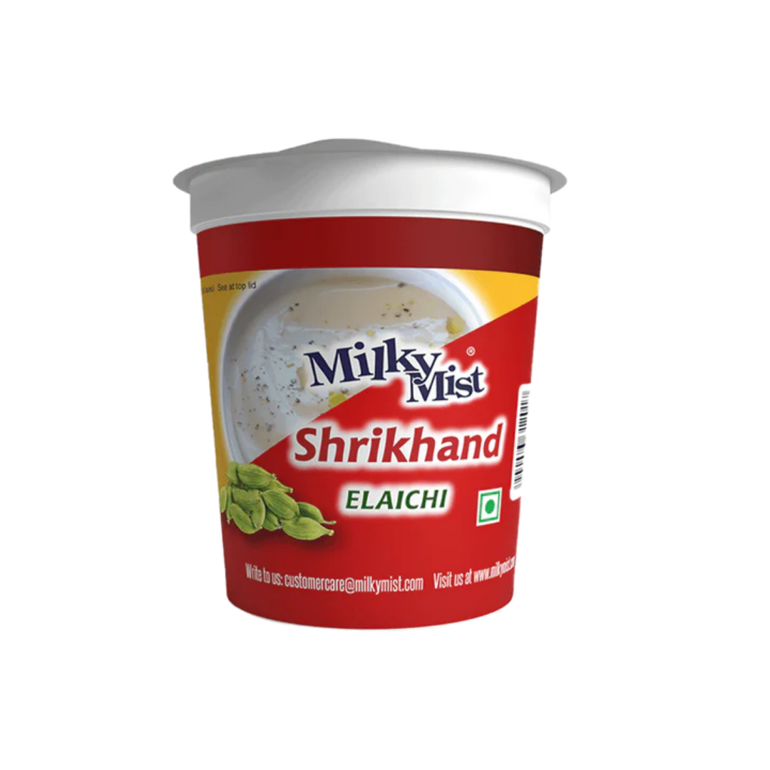 Shrikhand Ellachi 400Gm  Milky Mist