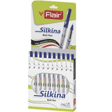 Silkina Ball Pens Pack Of 10 Flair