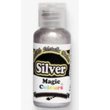 Silver Edible Metallic Paints Magic Colours