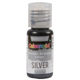 Silver Metallic Airbrush Food Colour 50g Colourmist