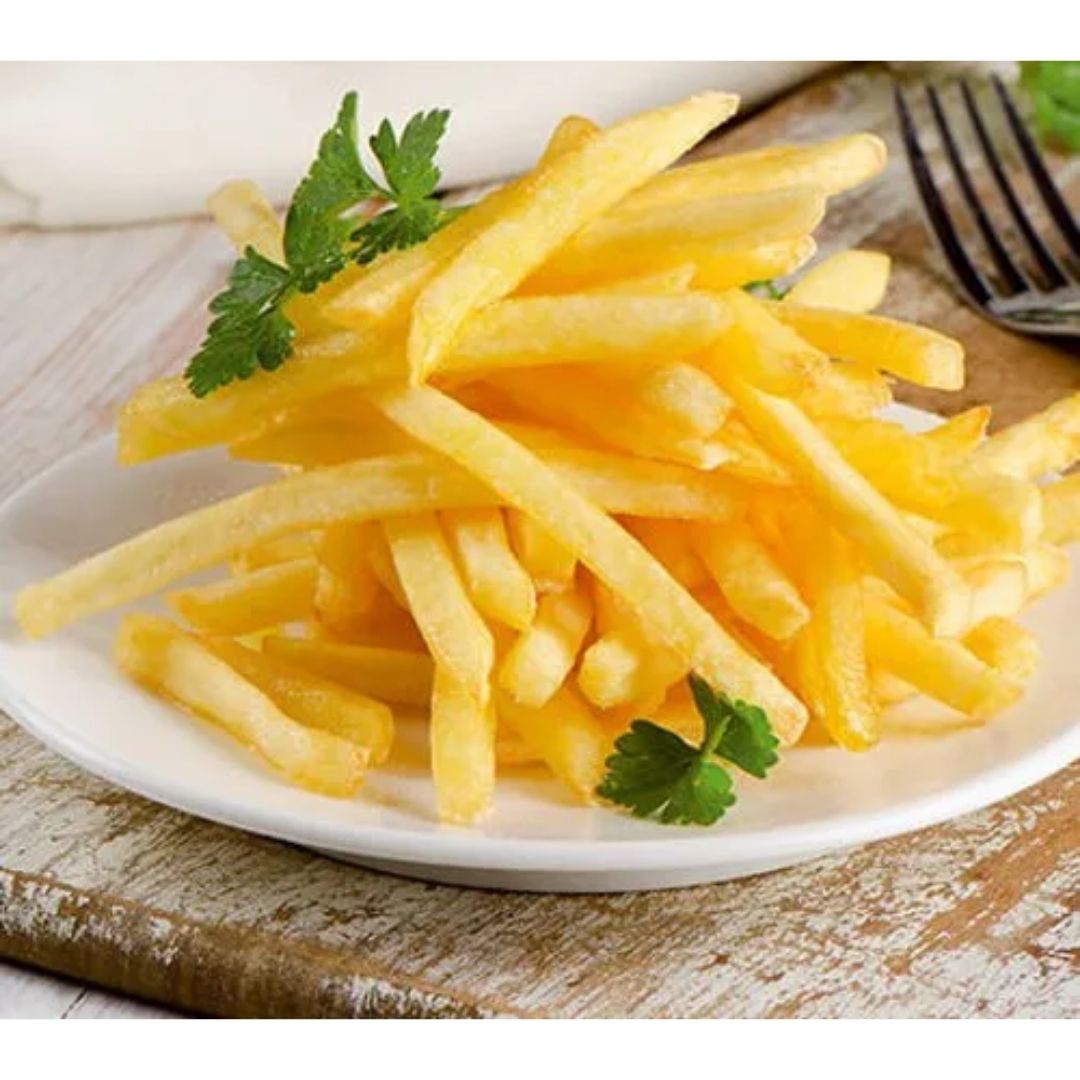 Skin on French Fries  Straight Cut 11 mm   3 kg - HyFun Food Service