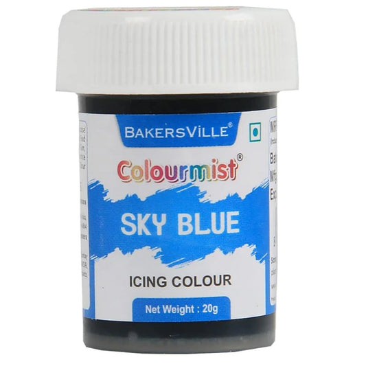 Sky Blue Edible Icing Color 20g Colourmist