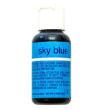 Sky Blue Edible Liqua Gel Colour 20ml Chefmaster