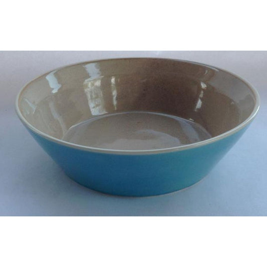 Sky Blue Tapered Double Bowl D- 9.75”x H- 3” ArtEvo