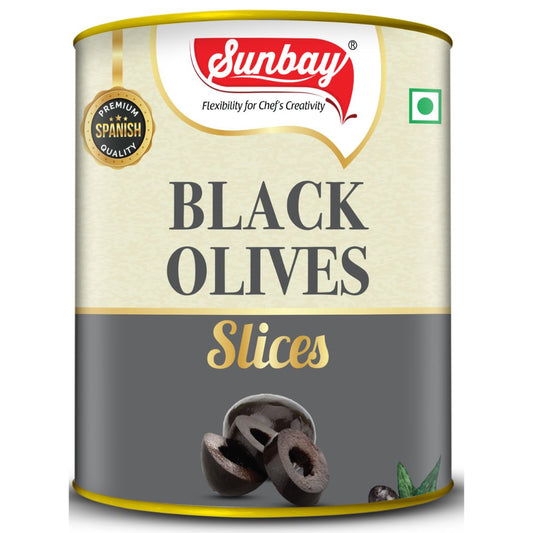 Sliced Black Olives  3 kg  Sunbay