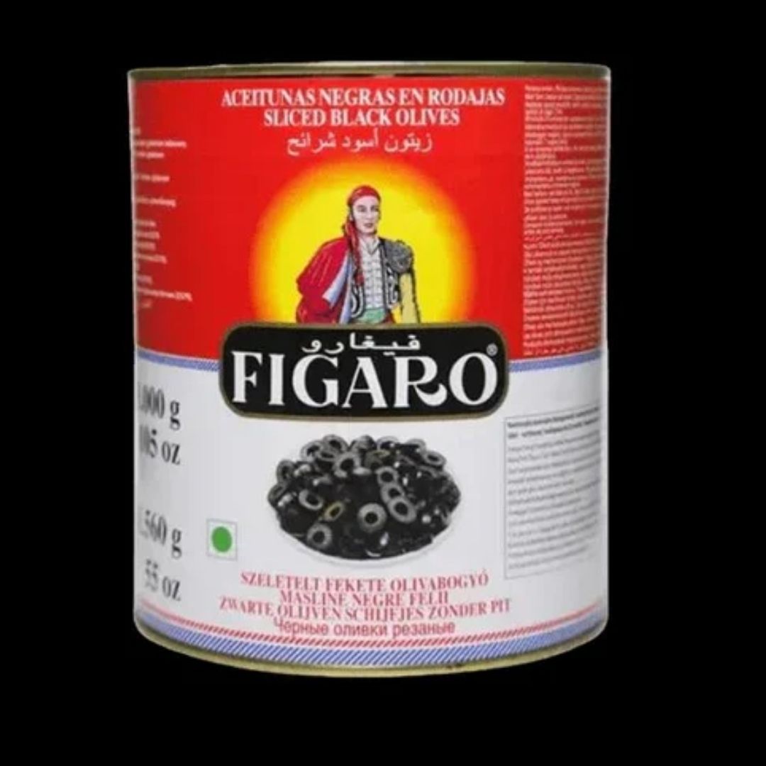 Sliced Black Olives Figaro