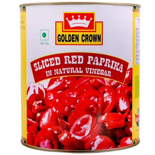 Sliced Red Paprika 3 kg  Golden Crown