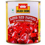 Sliced Red Paprika 3 kg  Golden Crown