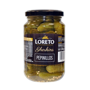 Small gherkins 345g Loreto