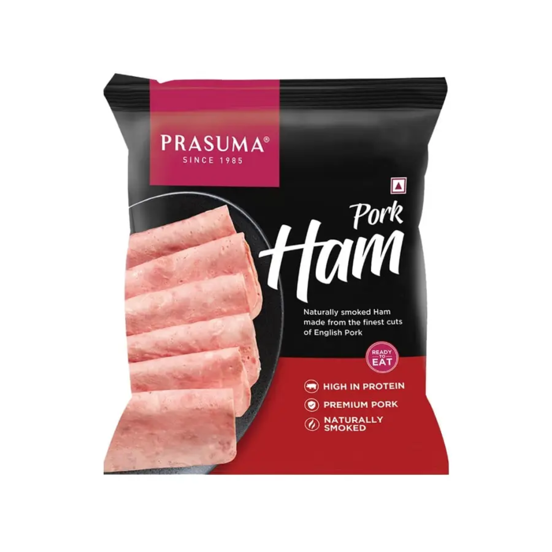 Smoked Ham English Pork 500 Gm Prasuma