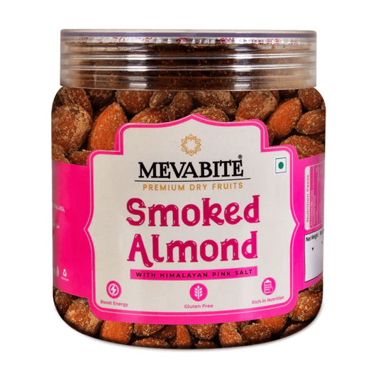 Smoked Roasted Almond With Himalayan Pink Salt Meva Bite