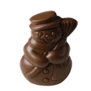 Snowman Plain 50g  Windsor Chocolatier