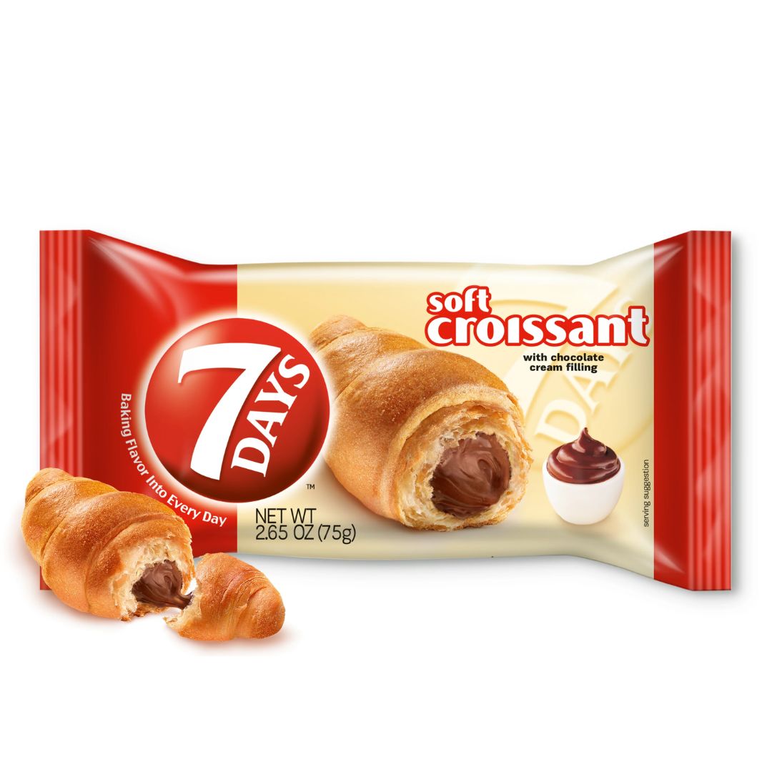 Soft Croissant, Chocolate Filling 7Days